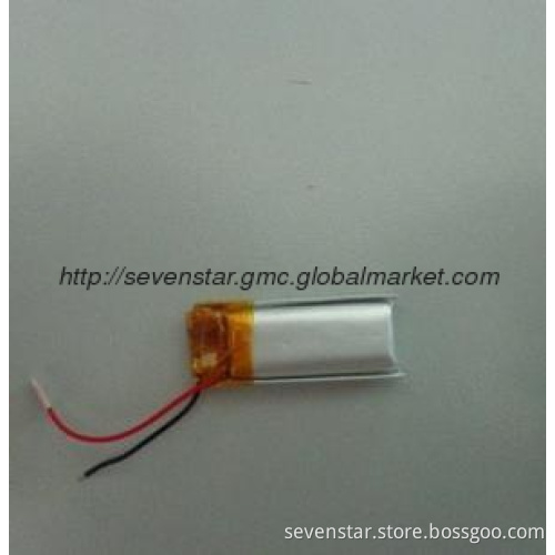 041225 85mAh 3.7 V Lithium Polymer Battery for Mobile Phone